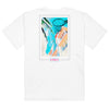 LINES Miami Summer Pick Up Ball Tee White